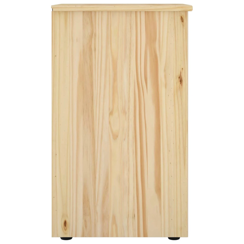 Armadietto Marrone 34 x 39 x 61,5 cm Legno di Pino Massello