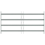 Grate per Finestre Regolabili 4 Barre Trasversali 700-1050 mm 141386