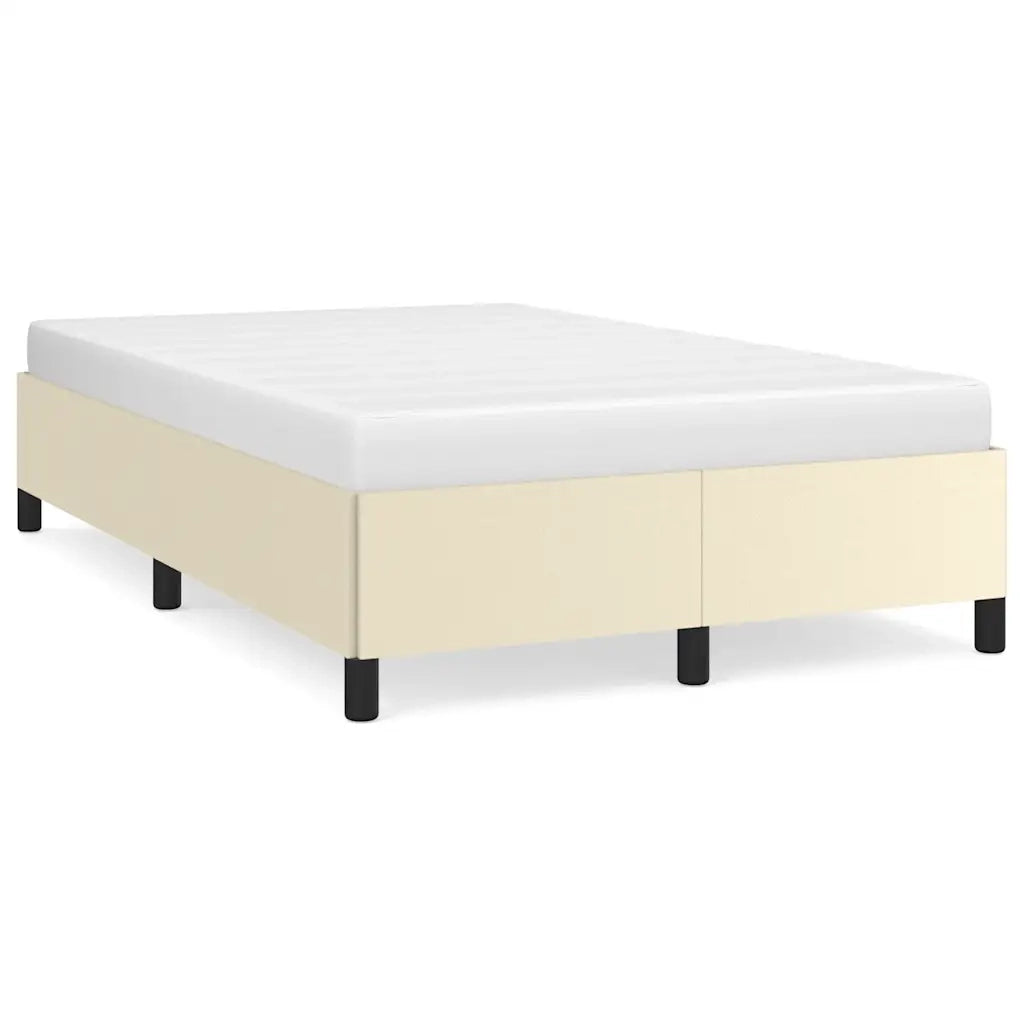 Giroletto senza Materasso Crema 120x190 cm Similpelle