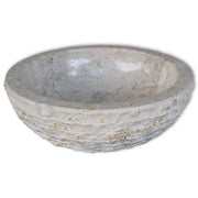 Lavabo in marmo diametro 40 cm colore crema 02_0002837