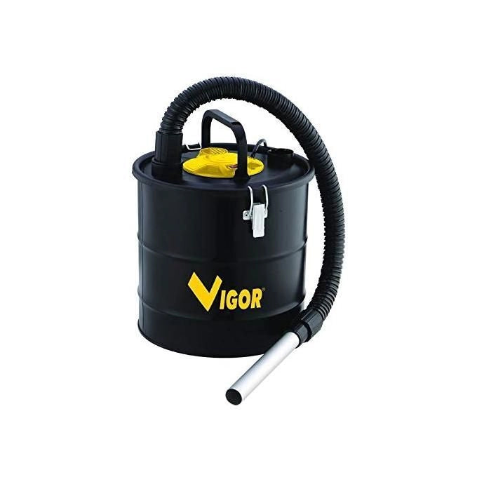 Vigor 99332-08 Aspir-El Bidone Aspiracenere 600 W 15 L Filtro HEPA lavabile per Camini e Stufe a Legna