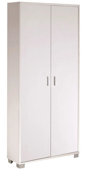 KIT ARMADIO 2 ANTE H190 L83 P29 Cm FINITURA BIANCO FRASSINATO SARMOG 747k