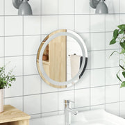 Specchio da bagno LED Trasparente Ø 40 cm vetro temperato 42045845