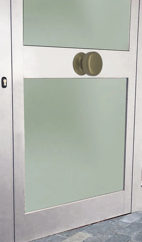 Pomolo fisso per porta SAGUATTI 175/70CB in alluminio bronzo lucido