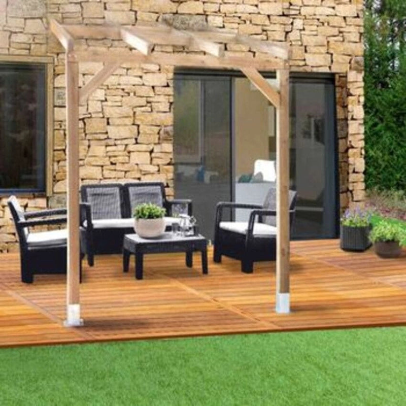 Tetto Couv'Terrasse in legno 3x2m â€“ senza tetto