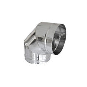 CURVA IN ACCIAIO 316L  A 90  ° PER CANNE FUMARIE- Diam. 250- DK- pezzi 1