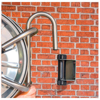 Avvolgitubo Manuale da Muro 50 mt Tubo Ø1/2” in Acciaio Inox Agrati