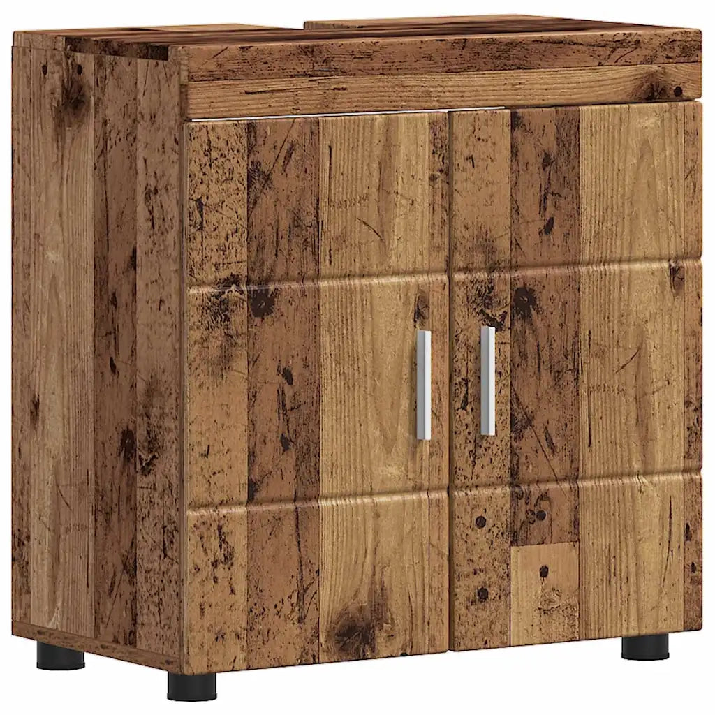 Set di mobili per il bagno TULUM 5 pcs Legno vecchio 3398062