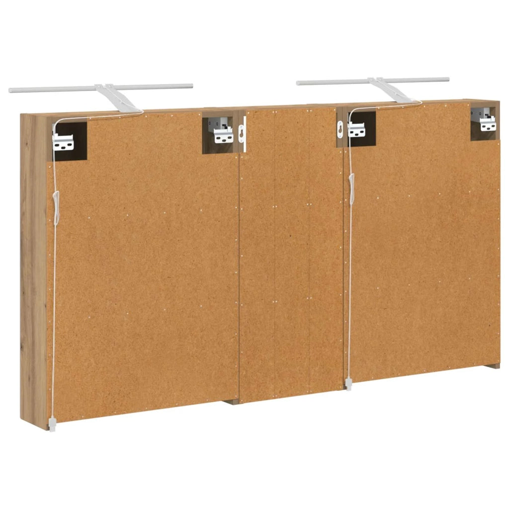 Set di Armadi da Bagno con lo scaffale 3 pcs 130 x 14,5 x 70 cm 3403775