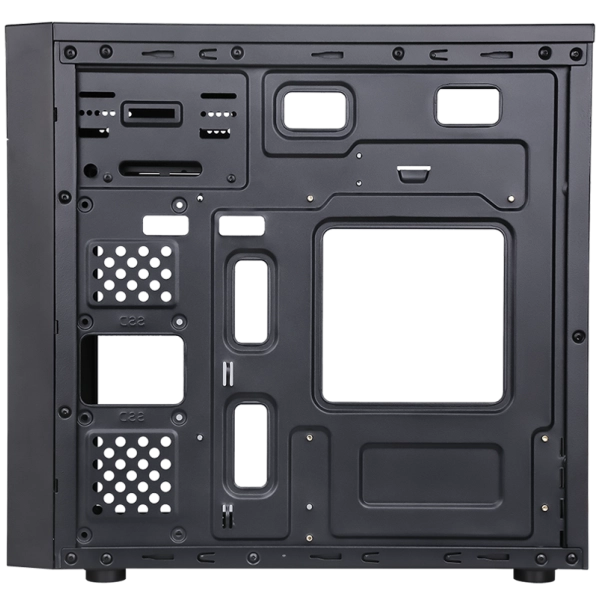 ITEK CASE THEON - MID TOWER, MATX, PSU 500W,  2XUSB3, FULL BLACK