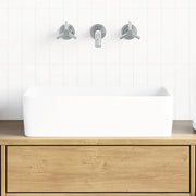 Lavandino Bianco 48x37x13 cm in Ceramica Rettangolarecod mxl 126658