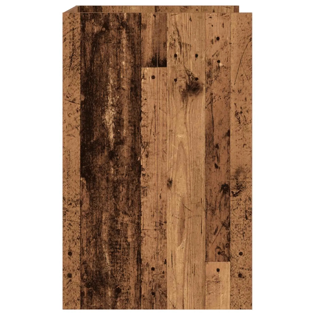 Mobiletto per lavatrice Legno vecchio 67,5 x 62 x 97 cm 8006814