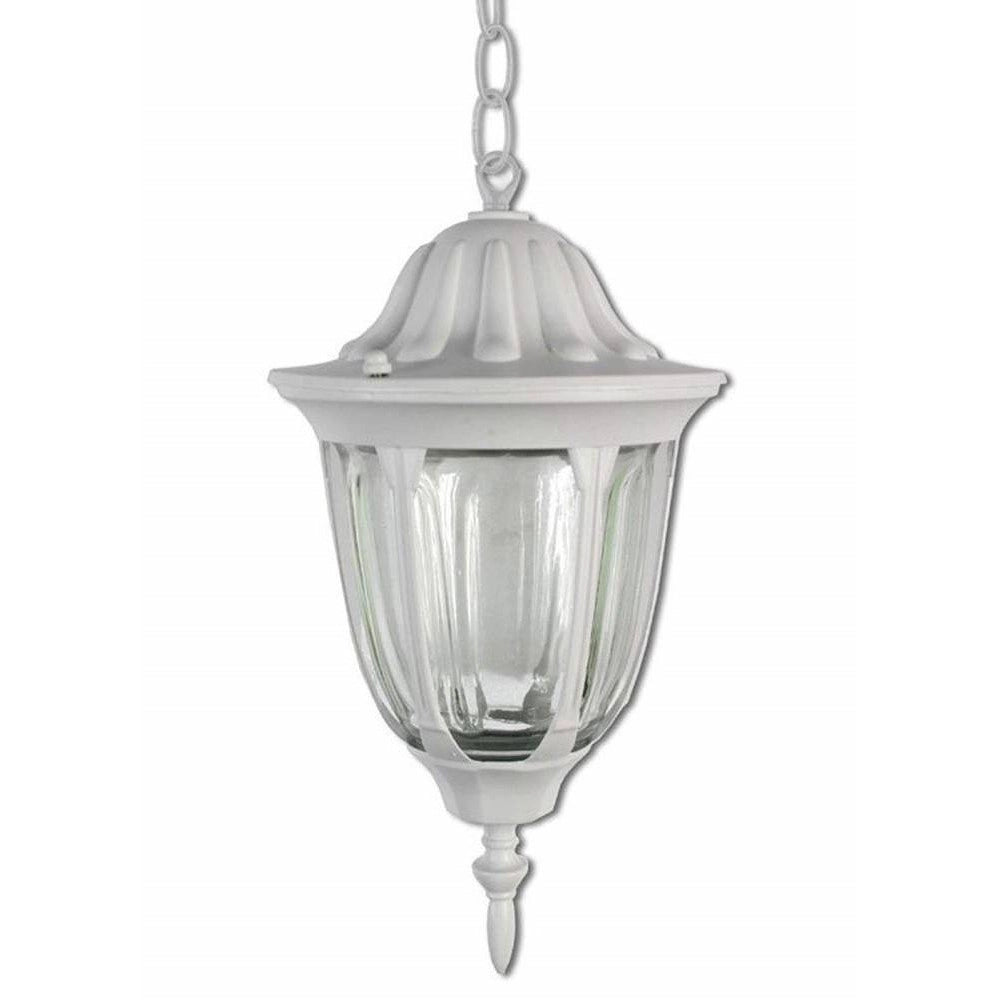 Trade Shop - Lanterna Sospesa Da Soffitto Lampada Giardino Retrò Per Esterno Con Catena -
