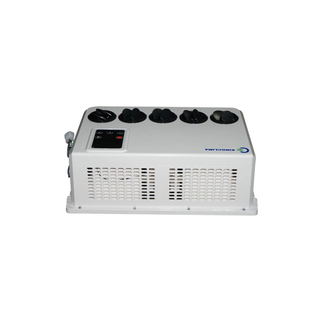 Climatizzatore fisso per macchinari industriali AC universale 24V, 2600W, 8900BTU con telecomando – Condizionatore d'Aria Climatizzatore Adatto Camion Autobus Camper Caravan
