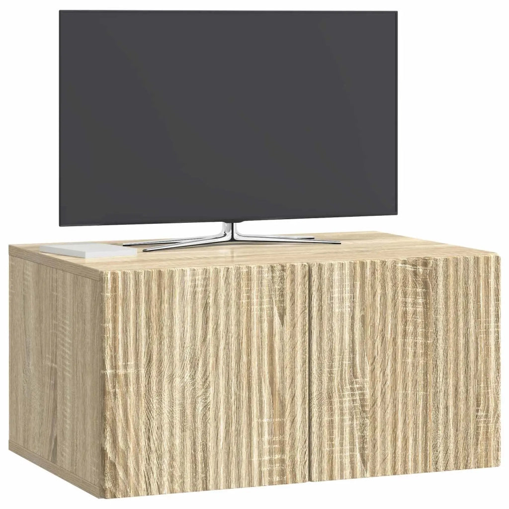 Mobile Porta TV da Muro Rovere Sonoma 59,5 x 41 x 30 cm 898507