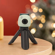 Maniglia di stabilizzazione per camera desktop compatta - Mini treppiede con vite 1/4 pollice - Nero