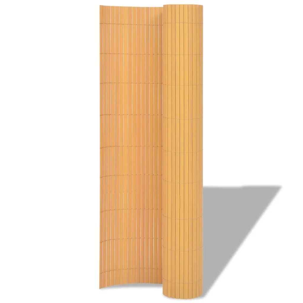 Recinzione da Giardino a Doppio Lato in PVC 90x300 cm Gialla 43624