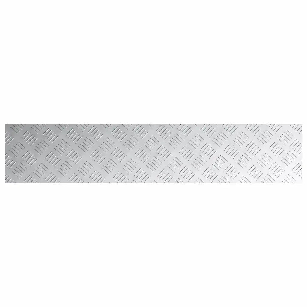 Gradini per Scale 4 pcs Argento 100 x 20 cm Alluminio 4104268