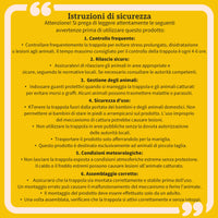 Gabbia Trappola per Animali Piccoli 100x25x28 cm conPorta e Maniglia in Acciaio Verde Scuro