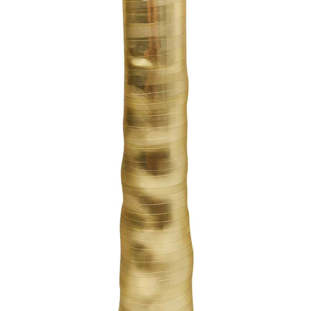 Albero di Natale artificiale in PVC oro 180 cm preilluminato con luci LED per esterni e interni in stile scandinavo