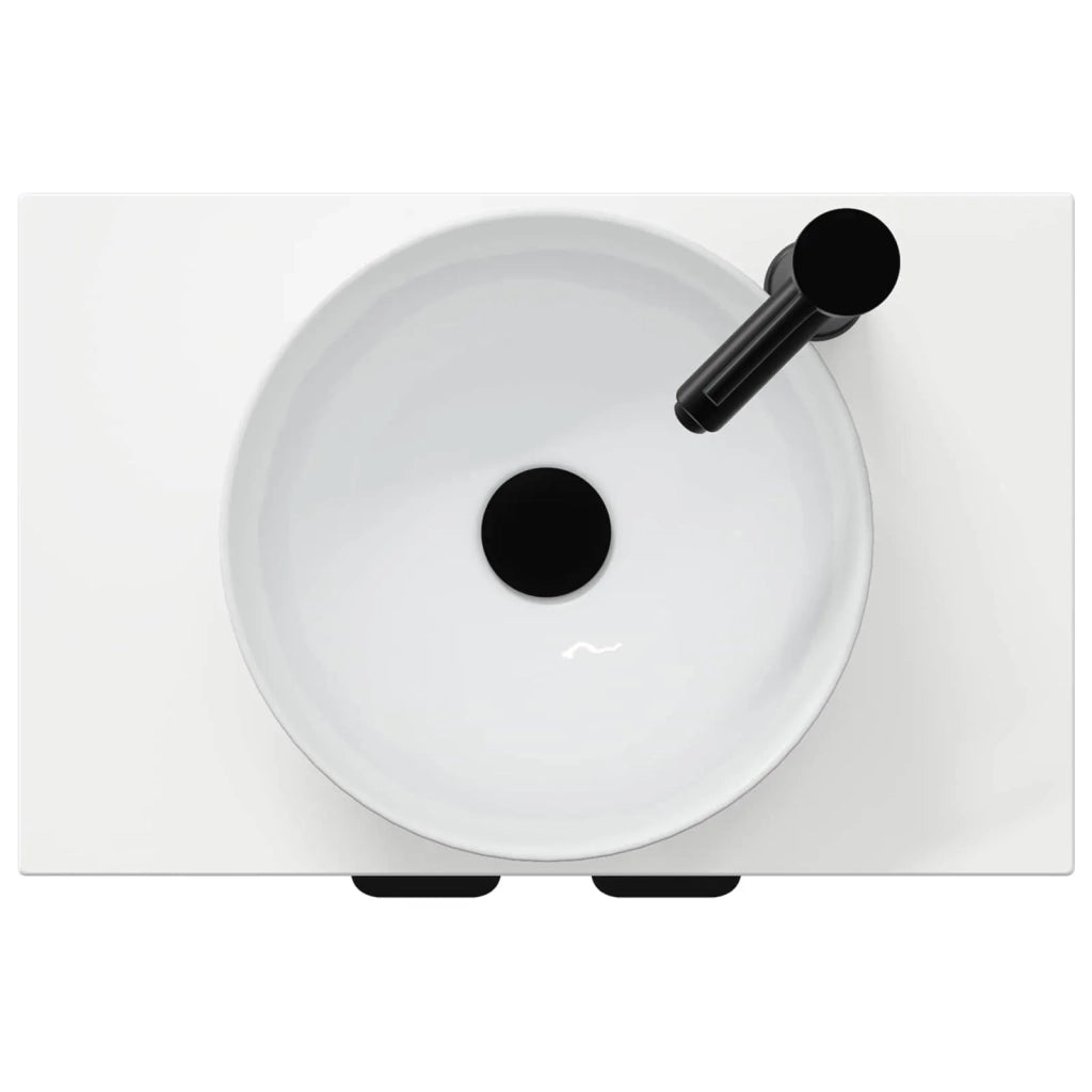 Mobile da bagno con lavabo Bianco Lucido 54 x 35 x 83 cm 890142