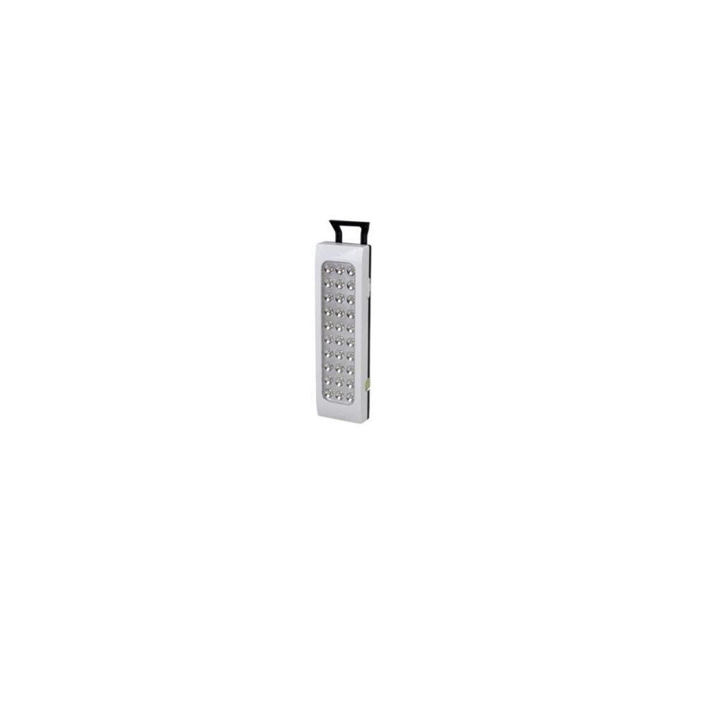 Trade Shop - Lampada Di Emergenza Dp 30 Led Bianco Ricaricabile Portatile Torcia 3w 1600mah -