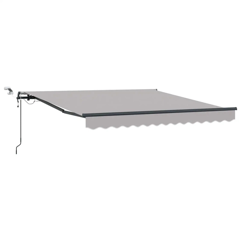 Tessuto per Tenda con Grigio chiaro 300 x 250 cm Poliestere 3330094