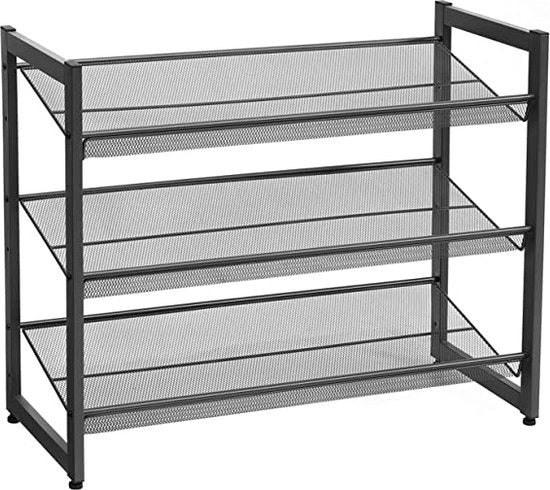 Scaffale a Parete in Plastica / Scaffale Aperto con Ripiani - Libreria, Librario, Scaffale in Piedi, Montaggio Facile per Salotto Camera da Letto Cucina