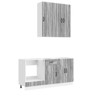 Unità Cucina LUCCA 5 pcs Sonoma grigio Legno ingegnerizzato 3438271