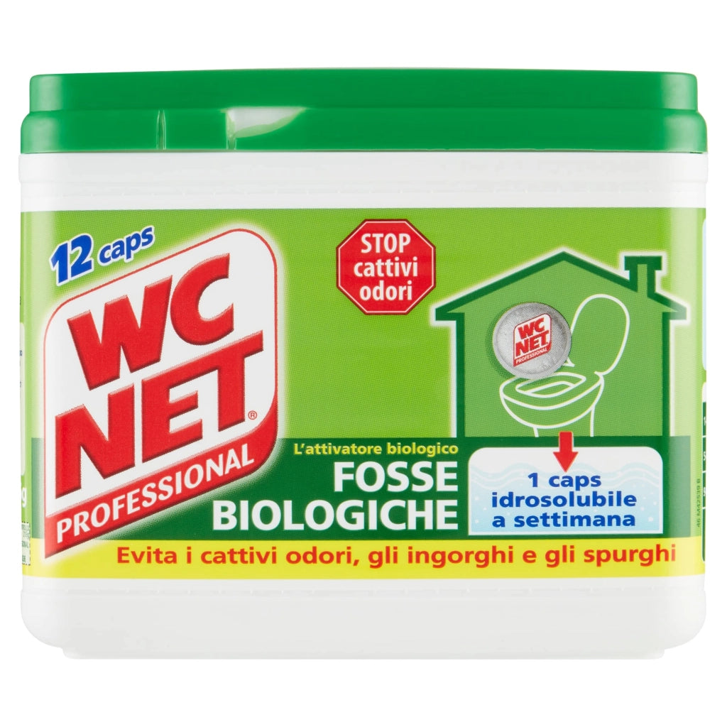 WC Net Fosse Biologiche 12 Capsule