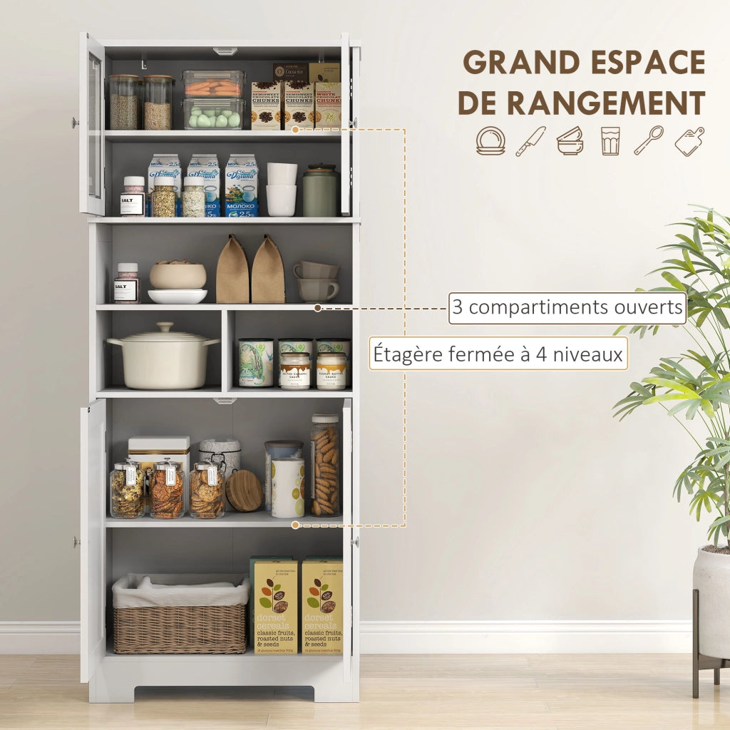 Armadio da cucina ¨C Minimal ¨C 60x30x145,5 cm bianco