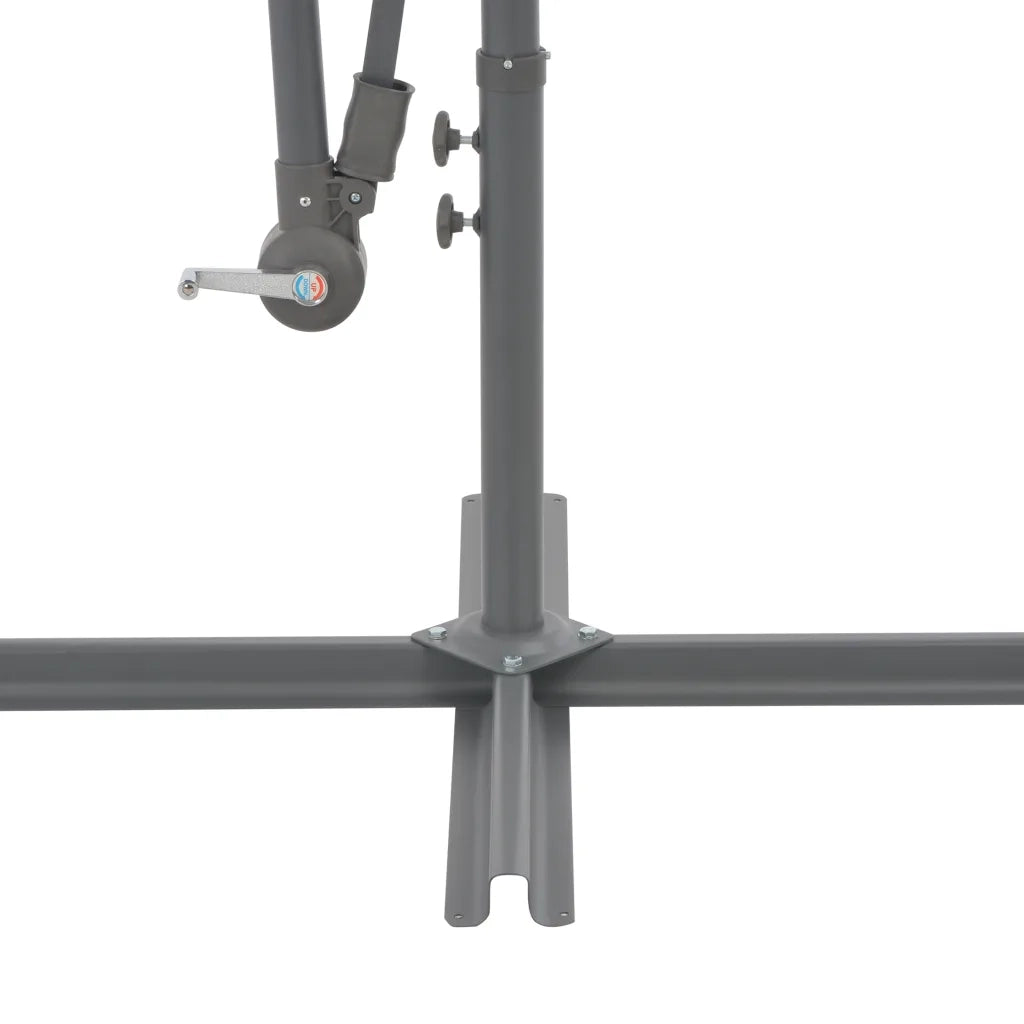 Ombrellone a Sbalzo-Ombrello da giardino Palo in Alluminio 300 cm Blu