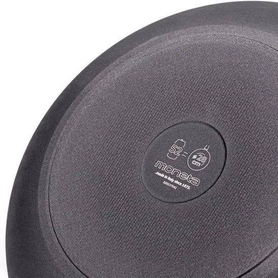 Wok in acciaio inossidabile da 28 cm - Coating naturale - Induzione - Made in Italy