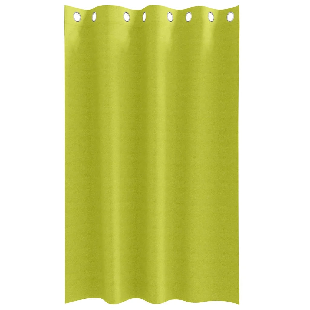 Tende Blackout con Anelli 2 pcs Verde 175 x 140 cm Poliestere 4107389
