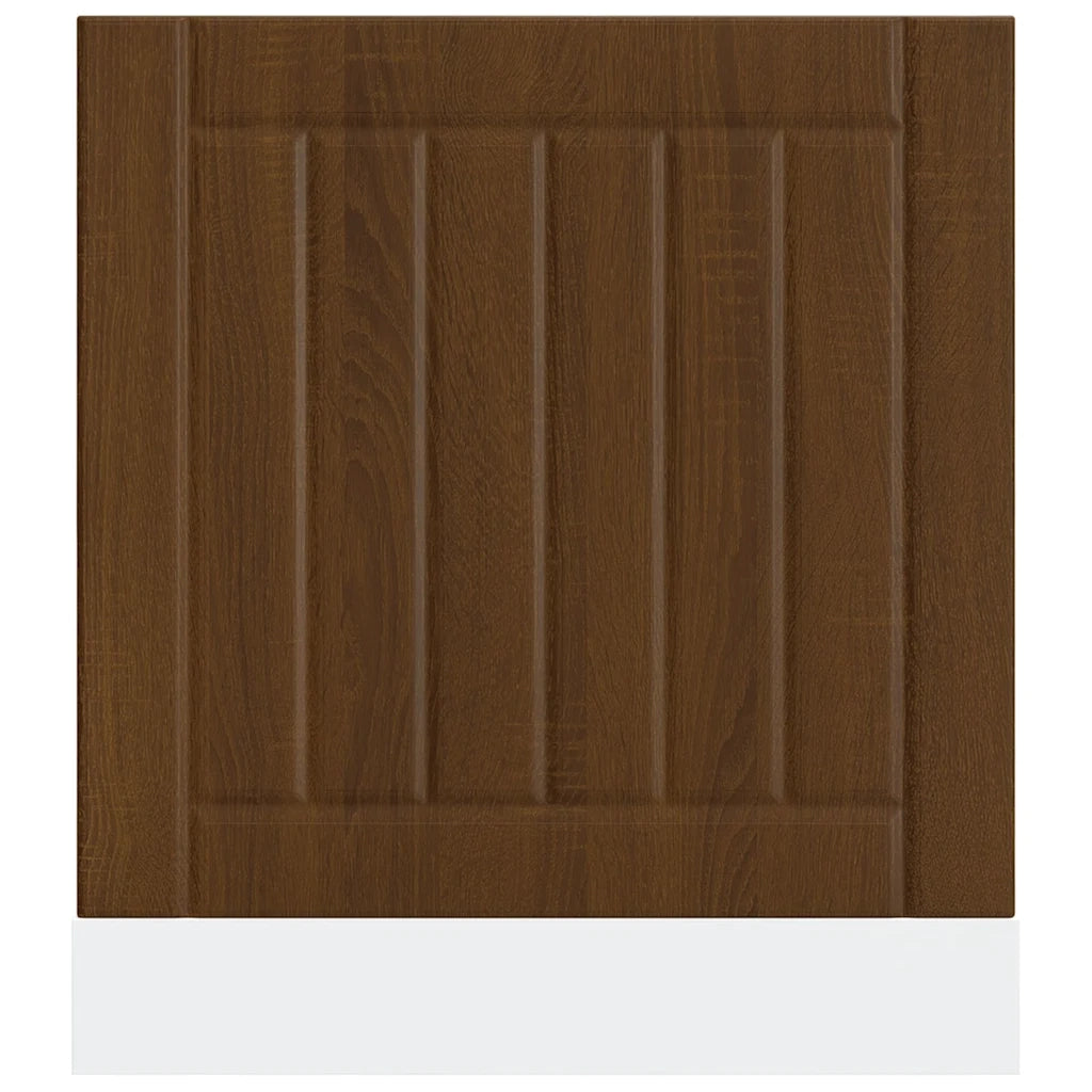 Pannello Lavastoviglie Lucca Rovere Marrone Legno Multistrato 853904