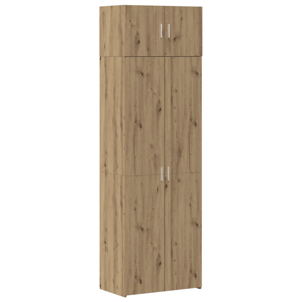 Credenza  Rovere Artigianale 70x42.5x225 cm Legno ingegnerizzato