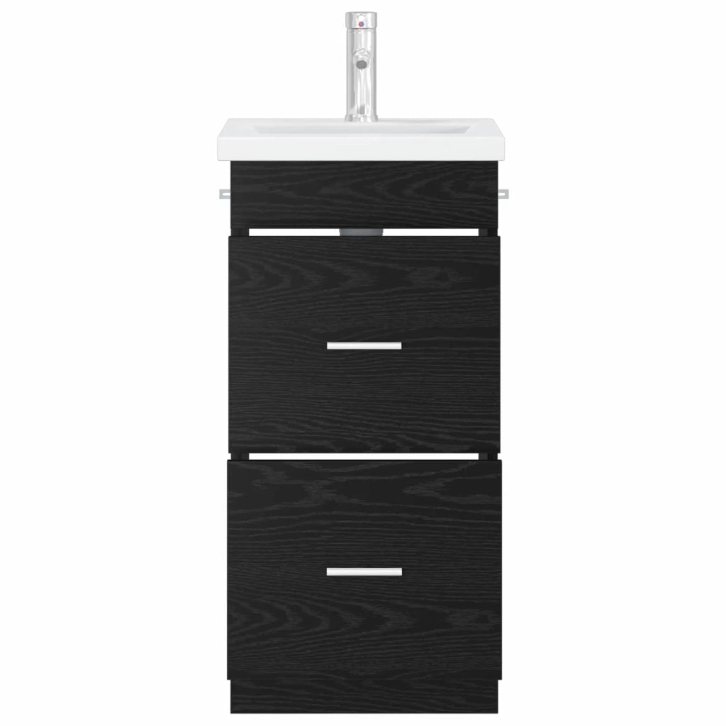 Mobile da bagno con lavabo Rovere Nero 42 x 40 x 84,5 cm 890697