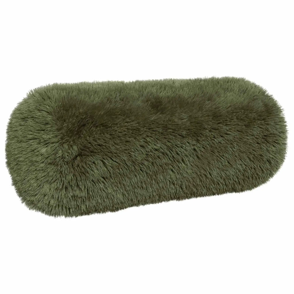 Cuscino con cuscino HEERLEN 2 pz Verde Fleece PV 930191
