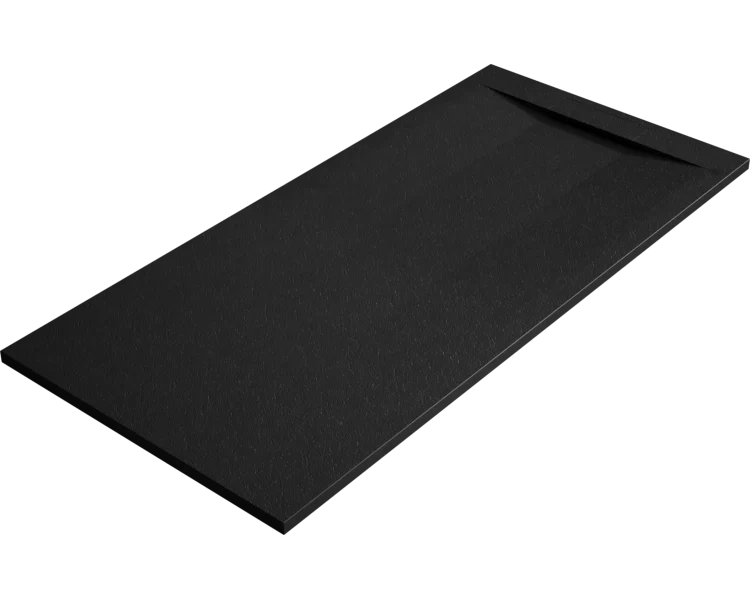 Piatto doccia OPALO 80x120 cm Nero griglia Nero
