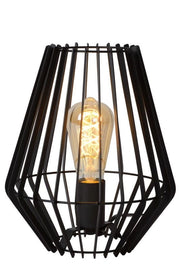 Lucide REDA lampada da tavolo E27 40W nera 78598/01/30