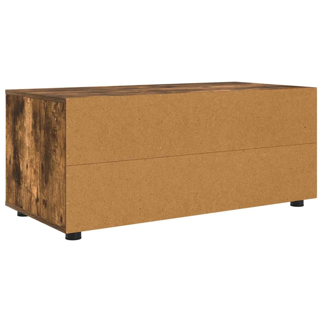 Mobile TV Rovere fumé 100 x 48 x 43 cm Legno multistrato 888932