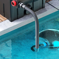 Tubo per laghetti a spirale spiralato per aspirazione 50 m 19 mm (3/4") nero