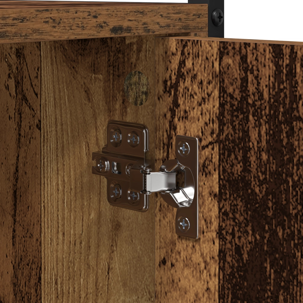 Mobile per Lavatrice Legno Vecchio 68x48.5x194 cm