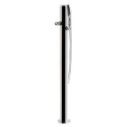 Doccia da Giardino Rubinetto e Braccio Doccia ATI Docce Flex-R Inox Anodizzato