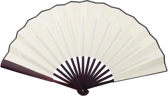 Ventilatore portatile pieghevole per eventi e festival - bianco
