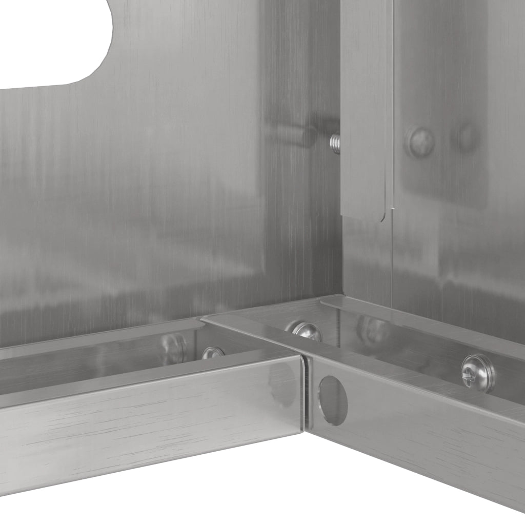 Copertura per Condizionatore 100x50x70 cm Acciaio Inox