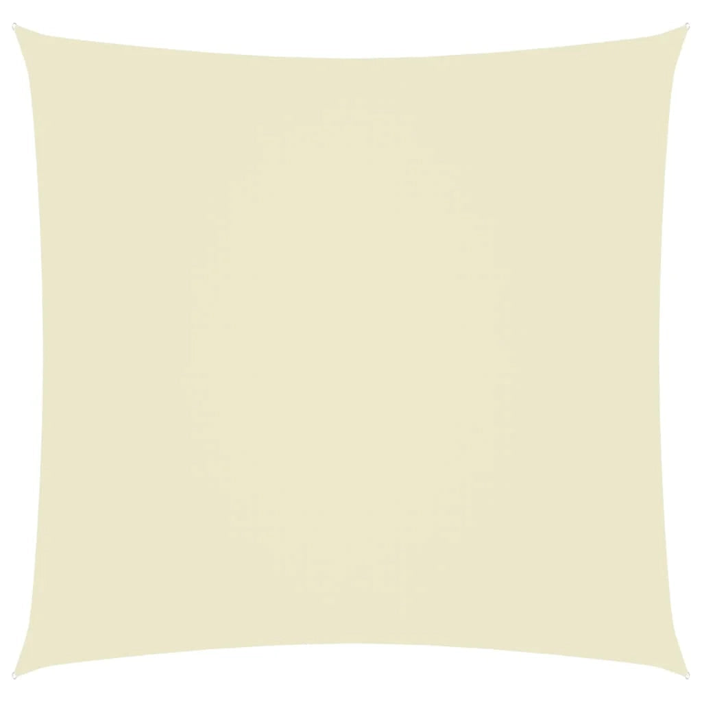 Vela ombreggiante/ombrellone quadrato in tessuto Oxford 7 x 7 m crema 02_0009539