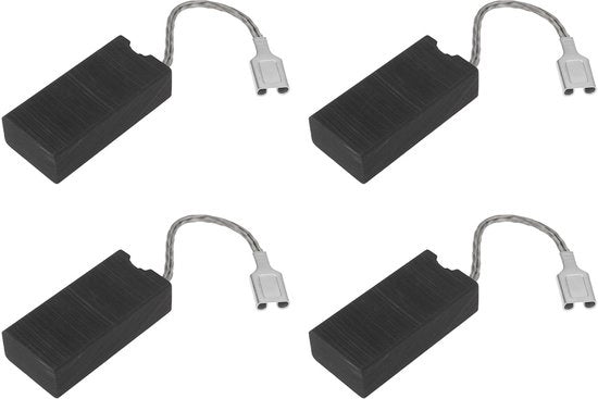 Set di pennelli a spazzola 7x12.5x25mm - 2 paia - Compatibile con TE-74/TE-75/TE-76/TE-704/TE-705/DD100/D8 - Basso mantenimento - Prestazioni affilate - Lunga durata - Set di pennelli a spazzola