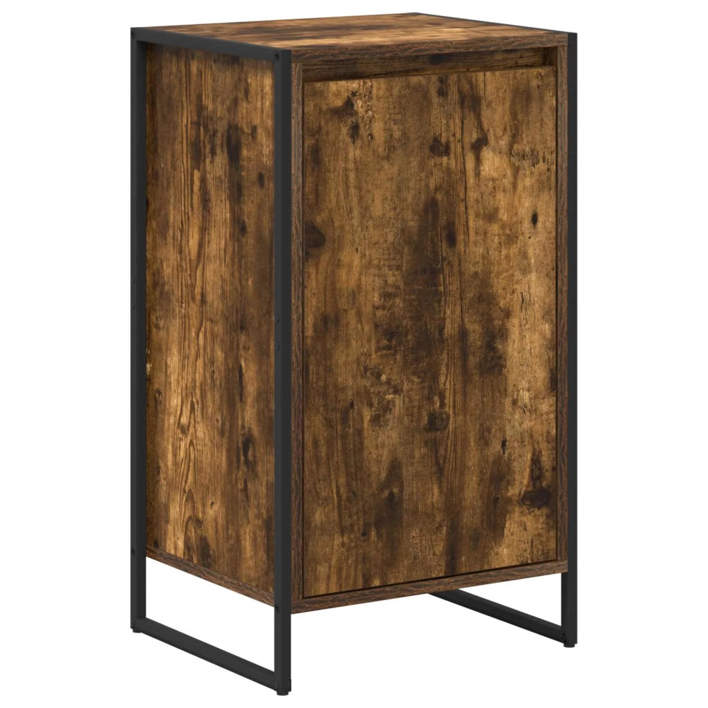 Credenza | Madia | Buffet da pranzo | Armadio da pranzo Quercia Fumosa 43 x 36 x 75,5 cm Legno multistrato
