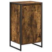 Credenza | Madia | Buffet da pranzo | Armadio da pranzo Quercia Fumosa 43 x 36 x 75,5 cm Legno multistrato